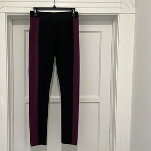 BCBGMaxAzria Color Block Knit Leggings